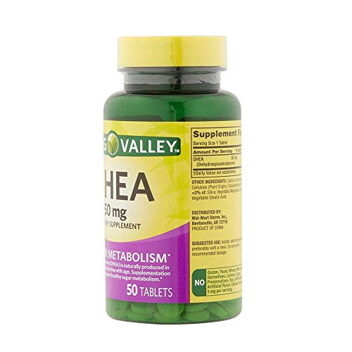 Tabletas de DHEA para metabolismo óptimo