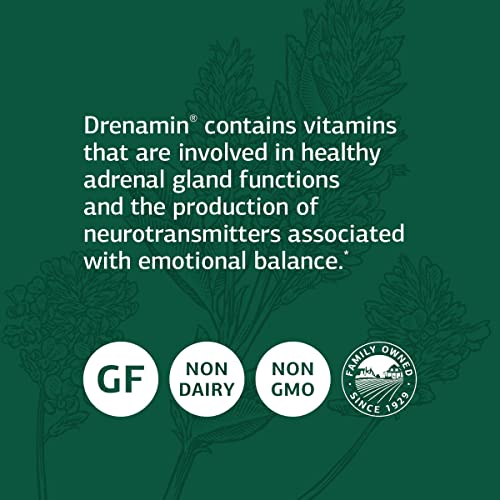 Tabletas de Drenamin para bienestar general