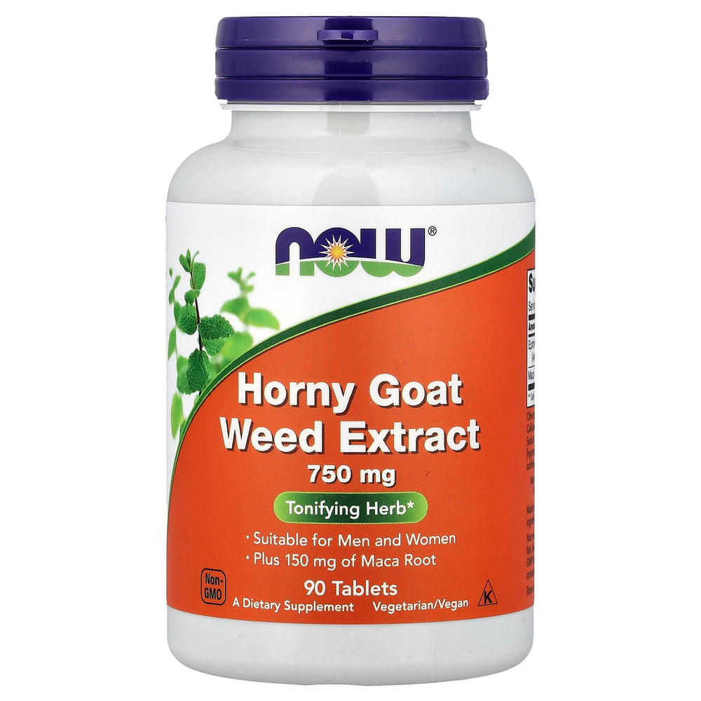 Tabletas de Epimedium NOW Foods