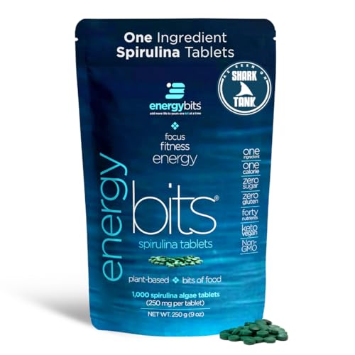 tabletas de espirulina orgánica para energía