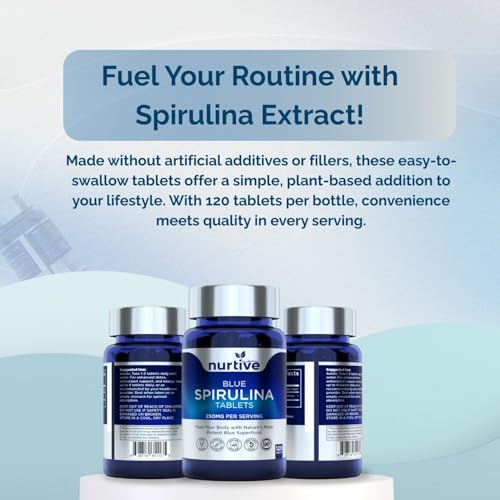 tabletas de espirulina para bienestar