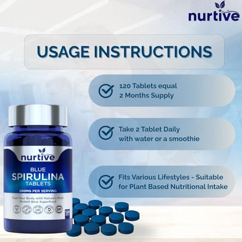 tabletas de espirulina para detoxificación