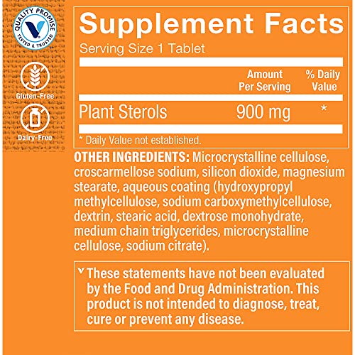 tabletas de fitosteroles para colesterol