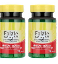 tabletas de folato para salud diaria