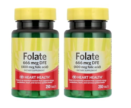 tabletas de folato para salud diaria