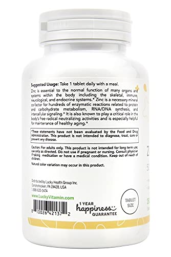 tabletas de gluconato de zinc para salud