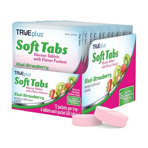 tabletas de glucosa sabor kiwi fresa
