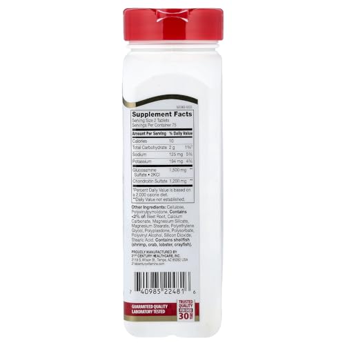 tabletas de glucosamina para movilidad óptima