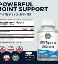 tabletas de glucosamina sin mariscos