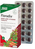 tabletas de hierro Floradix para energía