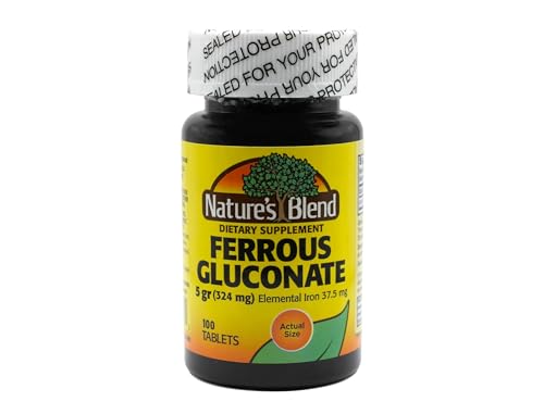 tabletas de hierro Nature's Blend