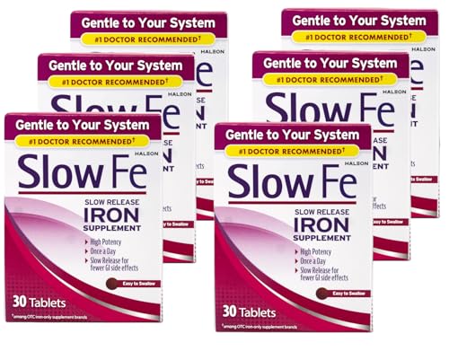 tabletas de hierro Slow Fe