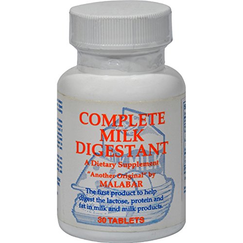 tabletas de lactasa Malabar para digestión