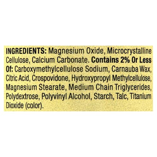 tabletas de magnesio 400 mg beneficios