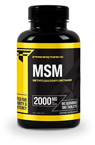 tabletas de MSM Primaforce 2000mg beneficios
