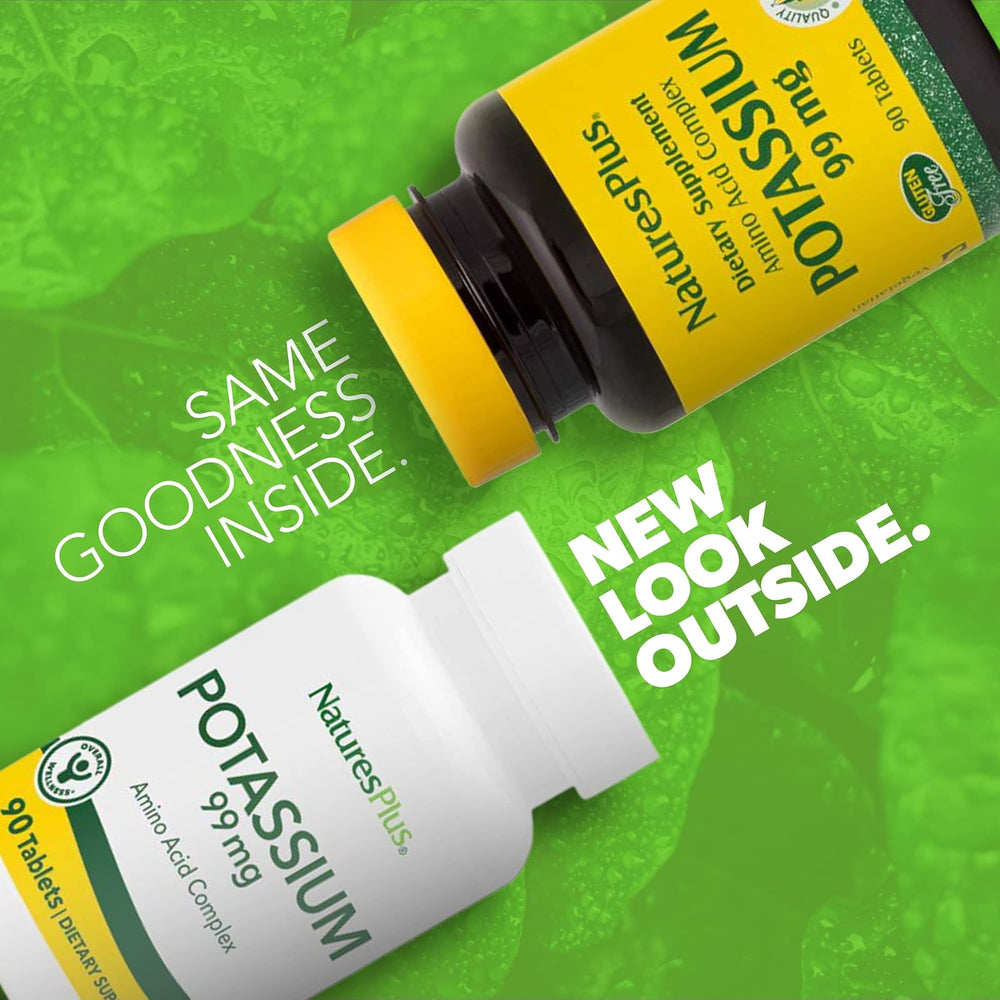 Tabletas de Potasio Nature's Plus