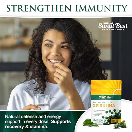 tabletas de spirulina premium