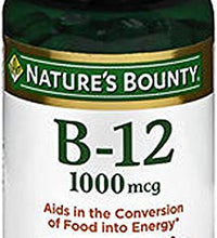 tabletas de vitamina B-12 para energía