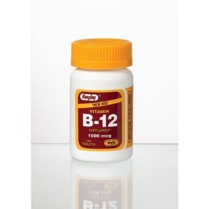 tabletas de vitamina B-12 para energía