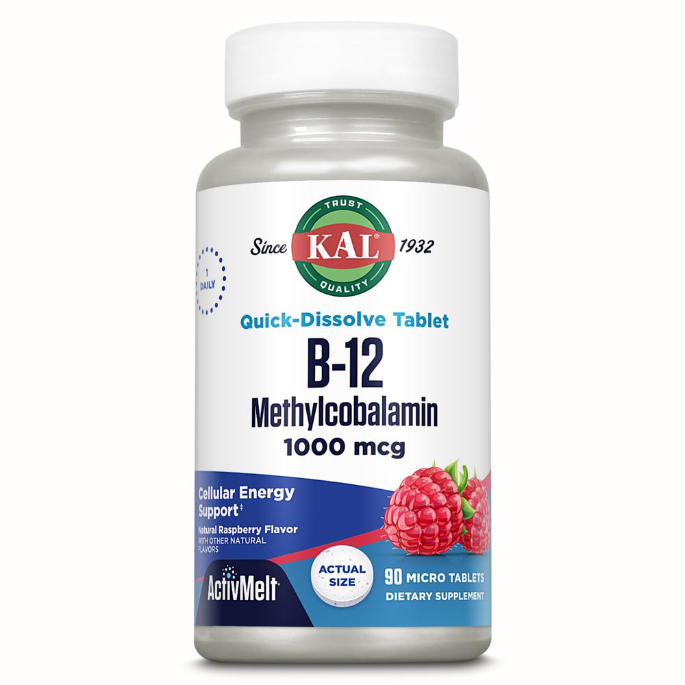 Tabletas de Vitamina B12 KAL