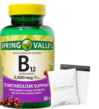 tabletas de vitamina B12 para energía