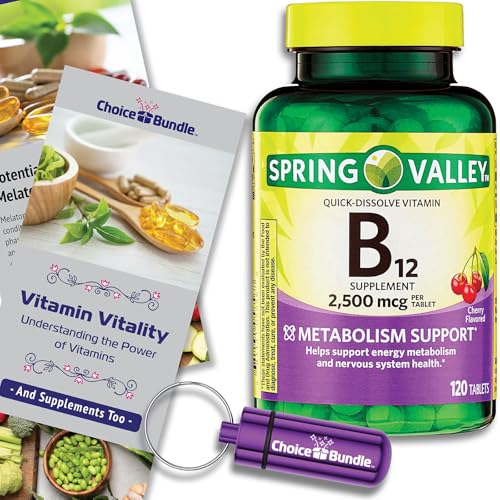 tabletas de vitamina B12 para energía