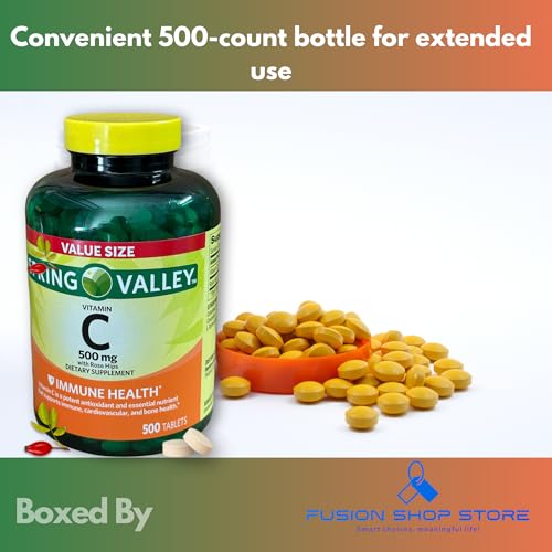 tabletas de vitamina C con rosa mosqueta para piel radiante