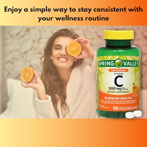 tabletas de vitamina C disolución rápida