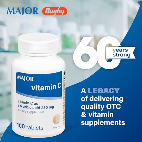 tabletas de vitamina C para la salud