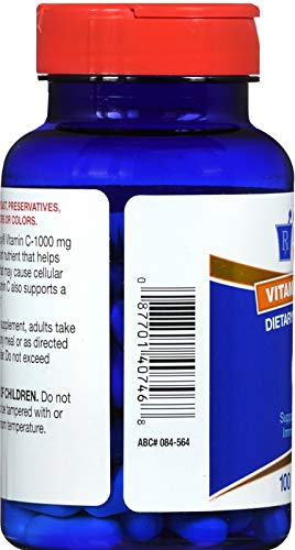 tabletas de vitamina C para salud celular