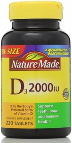tabletas de vitamina D Nature Made