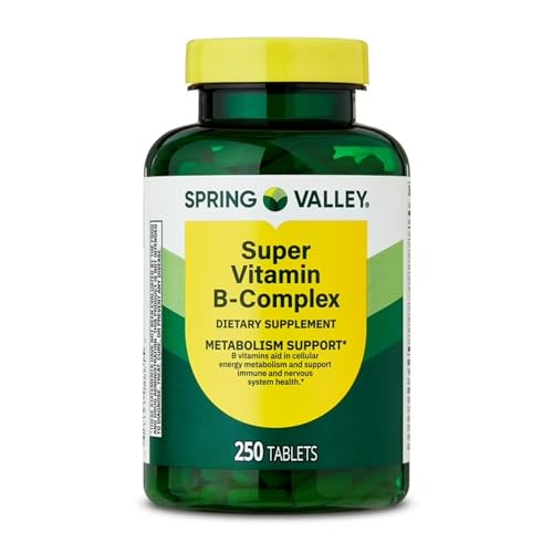 tabletas de vitaminas B para energía