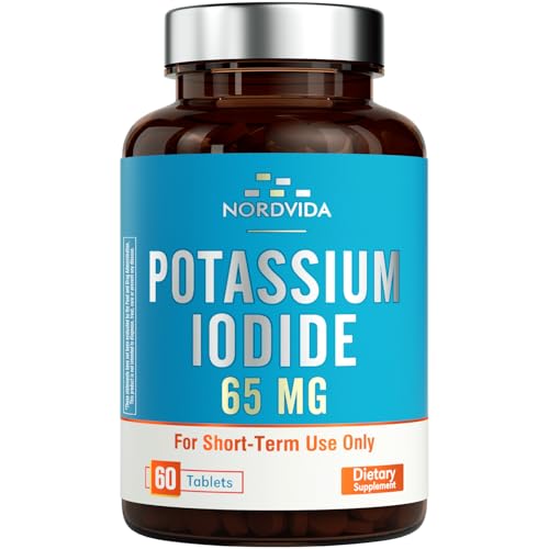 tabletas de yoduro de potasio para tiroides