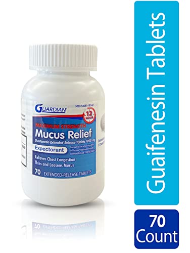 tabletas expectorantes para congestión