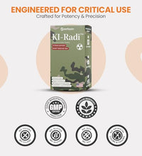 tabletas KI-Radi para emergencias