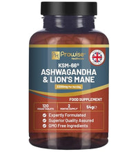 tabletas KSM-66 de ashwagandha natural