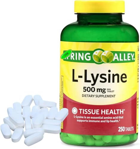 tabletas L Lisina 500mg para salud