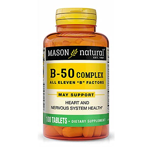 tabletas mason vitamins super b 50 beneficios para la energía