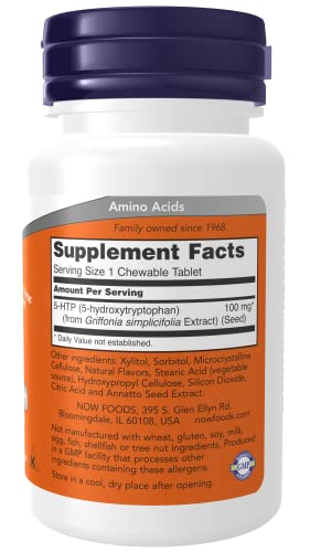 Tabletas masticables de 5-HTP para el bienestar
