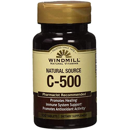 tabletas naturales Windmill C-500 vitamina B12