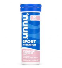tabletas Nuun hidratación fresa limón