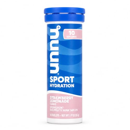 tabletas Nuun hidratación fresa limón