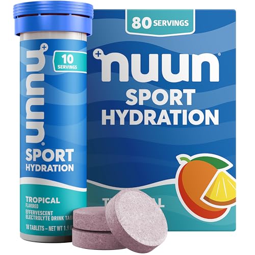 tabletas Nuun Sport sabor tropical