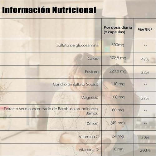 tabletas para articulaciones saludables