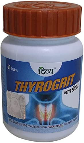 Tabletas Patanjali para la salud de la tiroides