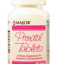 tabletas prenatales MAJOR para embarazadas