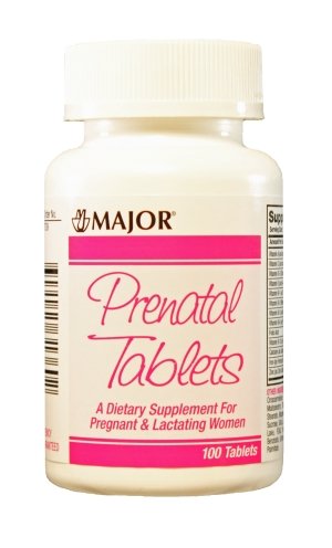tabletas prenatales MAJOR para embarazadas