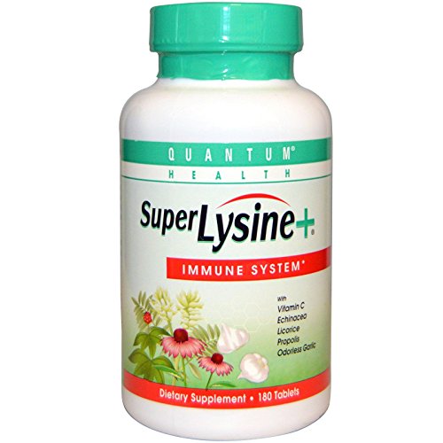 Tabletas Quantum Health Super Lysine para fortalecer el sistema inmunológico