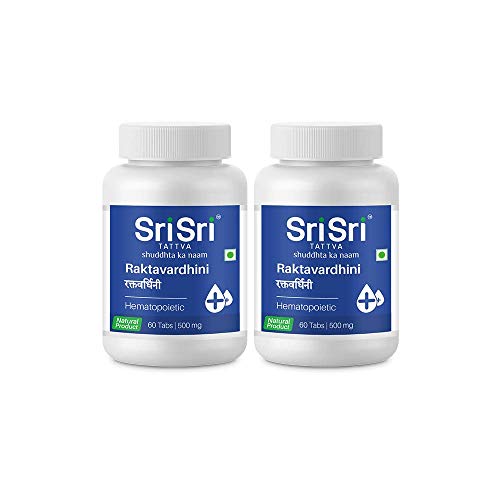 tabletas Raktavardhini para mejorar la salud