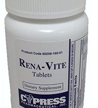 tabletas Rena-Vite multivitaminas para energía